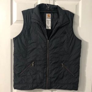Gray carhartt vest